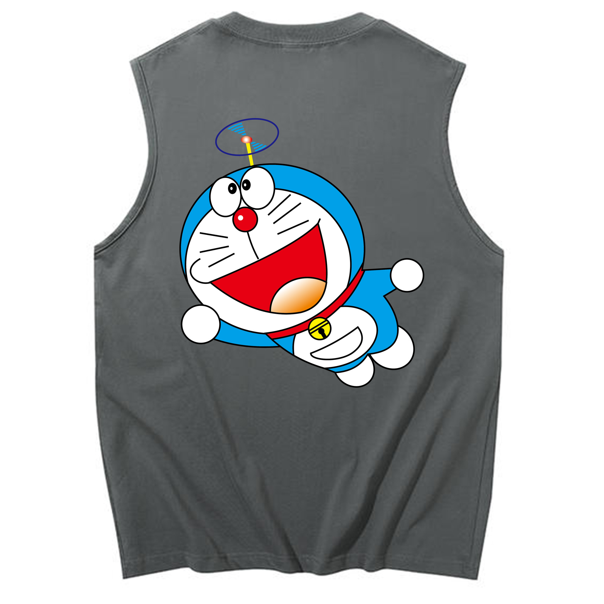 （画像用） ドラえもん Doraemon コットン100％タンクトップ（背面プリント）